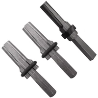 3pcs stone splitter wedge iron stone splitter clip quarrying tool electric hammer diamond head16mm18mm23mm