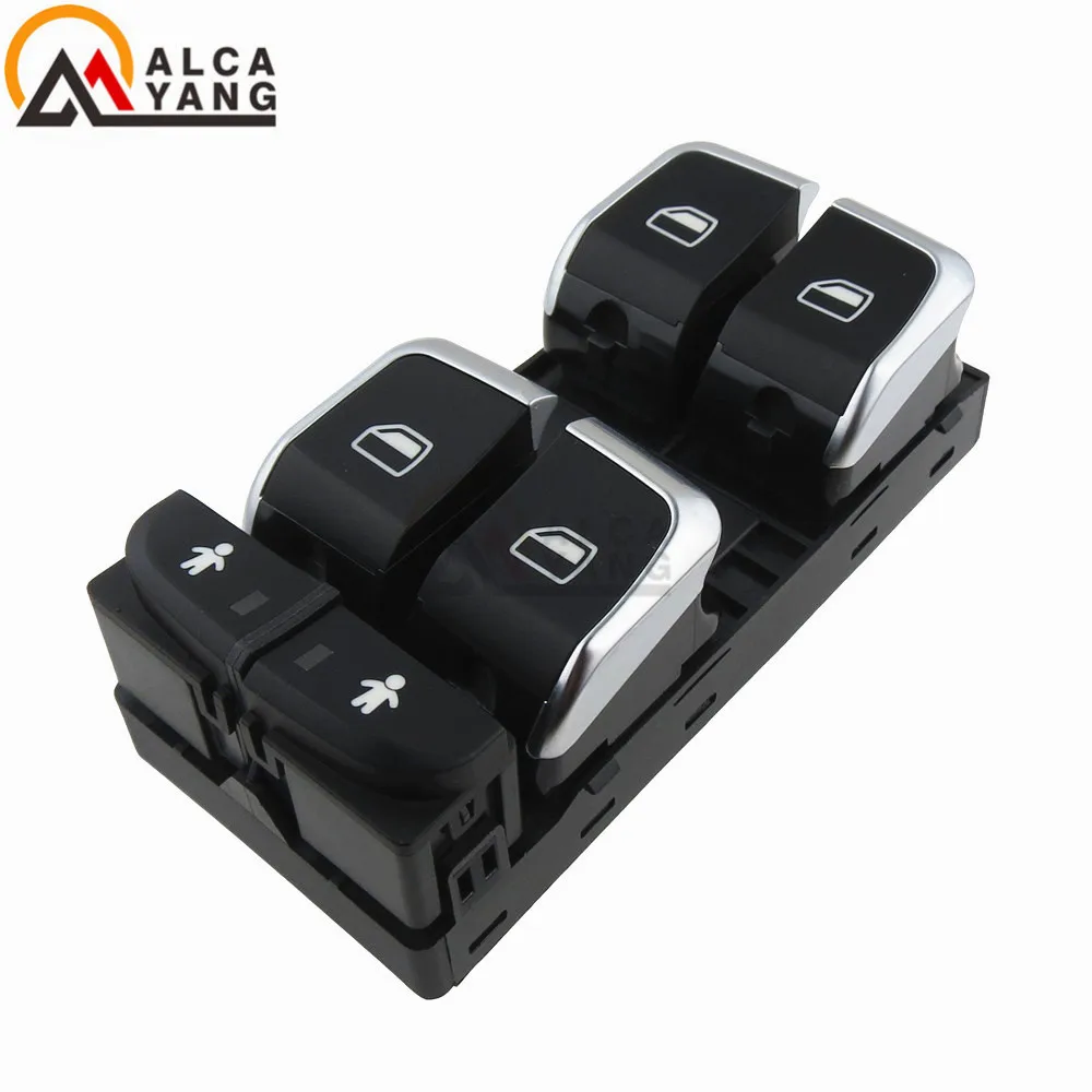 Кнопка управления на окно для Audi A6 C7 Allroad Avant A7 Q3 2011 2012 2013 2014 - ON 4G0959851 4G0 959 851 5PR |