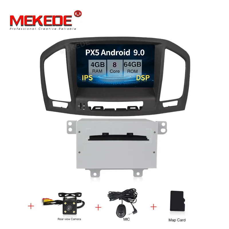 " Android 9,0 Автомобильный gps стерео для Opel Vauxhall Insignia 2009 2010 2011 2012 Авто DVD НАВИГАЦИЯ радио WiFi Аудио Видео система - Цвет: 64G DVD CAMERA