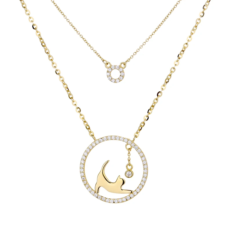 

FAHMI Original Design 2021 New Style 100% 925 Sterling Silver All-Match Personality Exquisite Women's Necklace Free Shipping