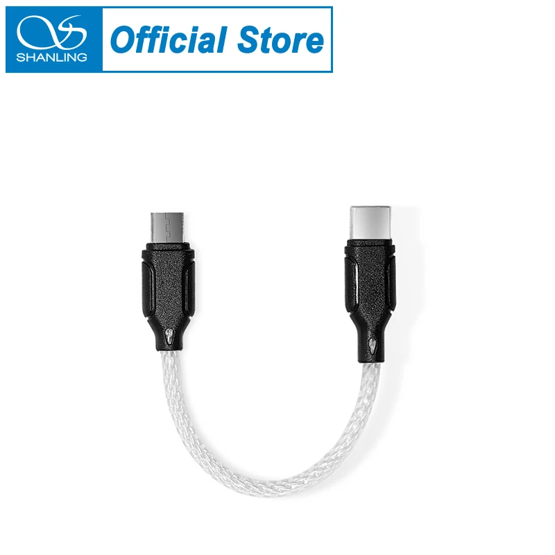 SHANLING L2 Type C к Micro USB HiFi аудио декодирующий кабель|Кабели VGA| |