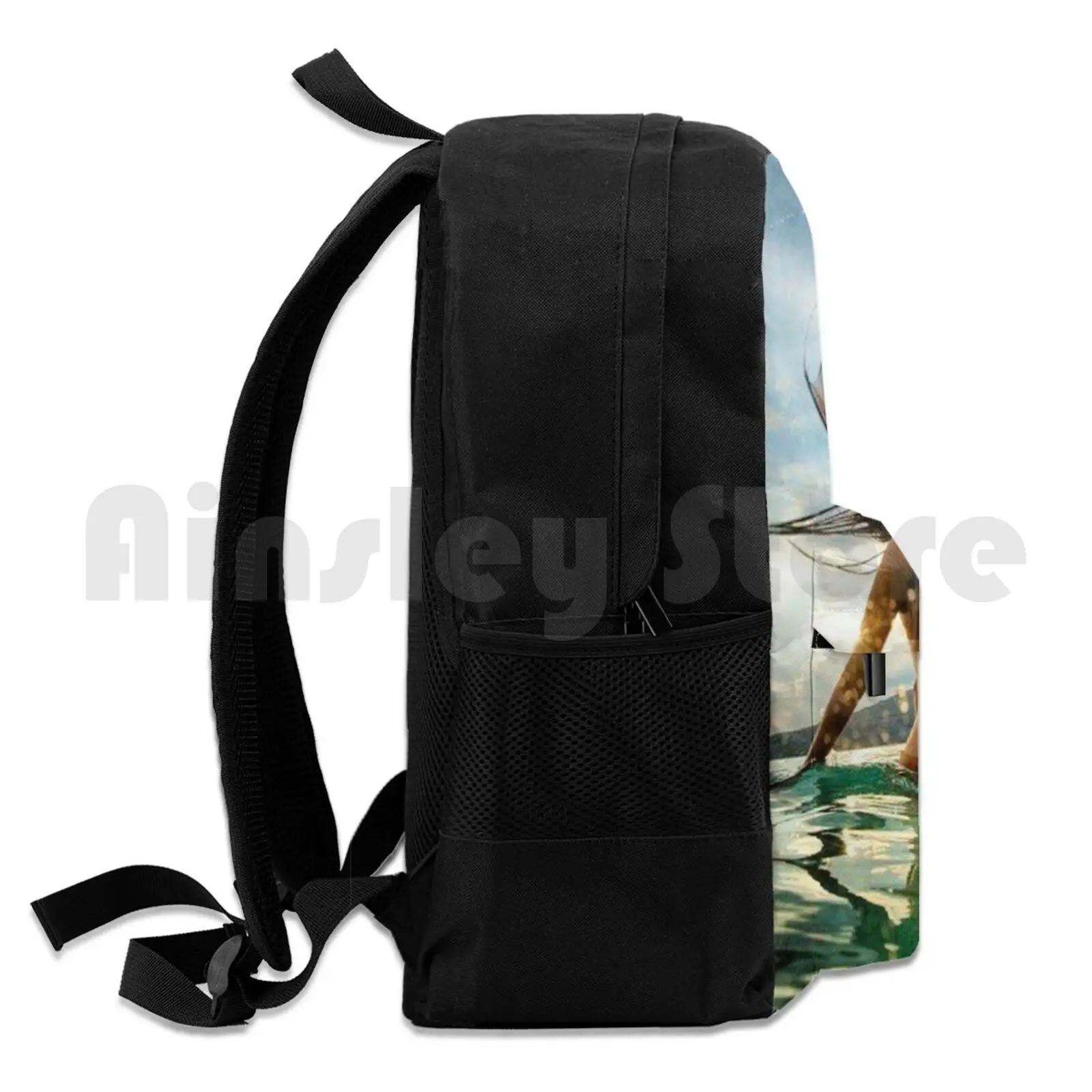 Летний рюкзак Katrina Kaif с водяными брызгами походный водонепроницаемый для