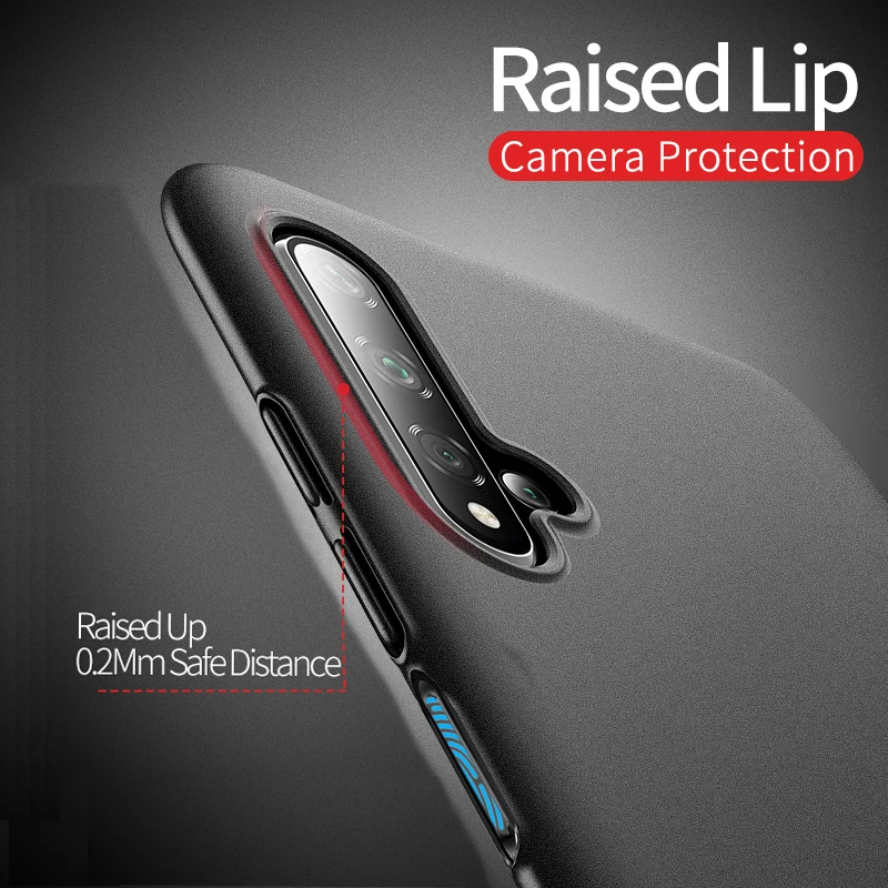 Чехол для Huawei Honor 20 Ультратонкий матовый жесткий чехол из поликарбоната 20i 10 10i Pro