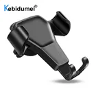 Гравитационный Автомобильный держатель для телефона с креплением на вентиляционное отверстие, подставка для мобильного телефона, смартфона, GPS, поддержка iPhone 12, 11, XS, X, XR, Xiaomi