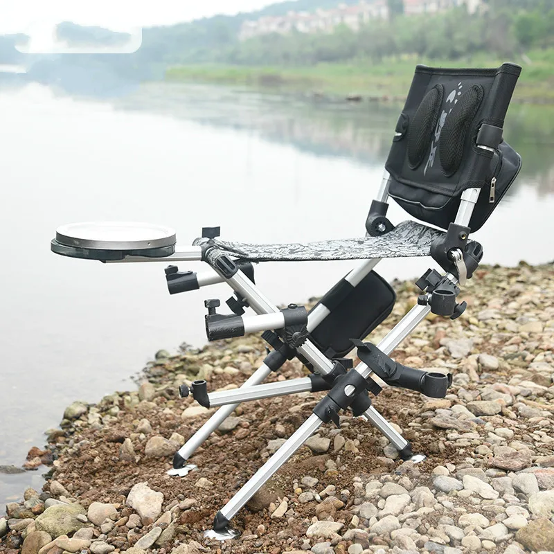 Легкий уличный складной стул для кемпинга рыбалки качественная нержавеющая