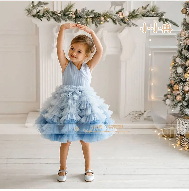 Christmas Dress Girls Dresses Kids Princess Dress Kids First Communion Dresses Birthday Party Dress