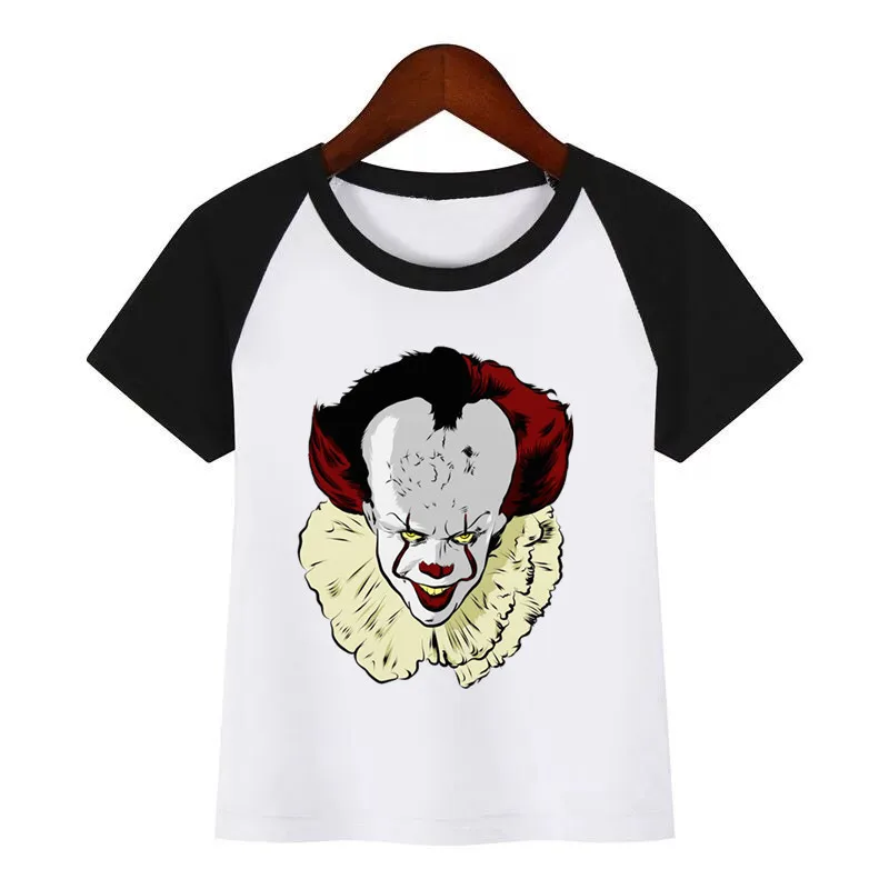 Детская футболка с забавным принтом Танцующий клоун пеннивайз Дизайнерские