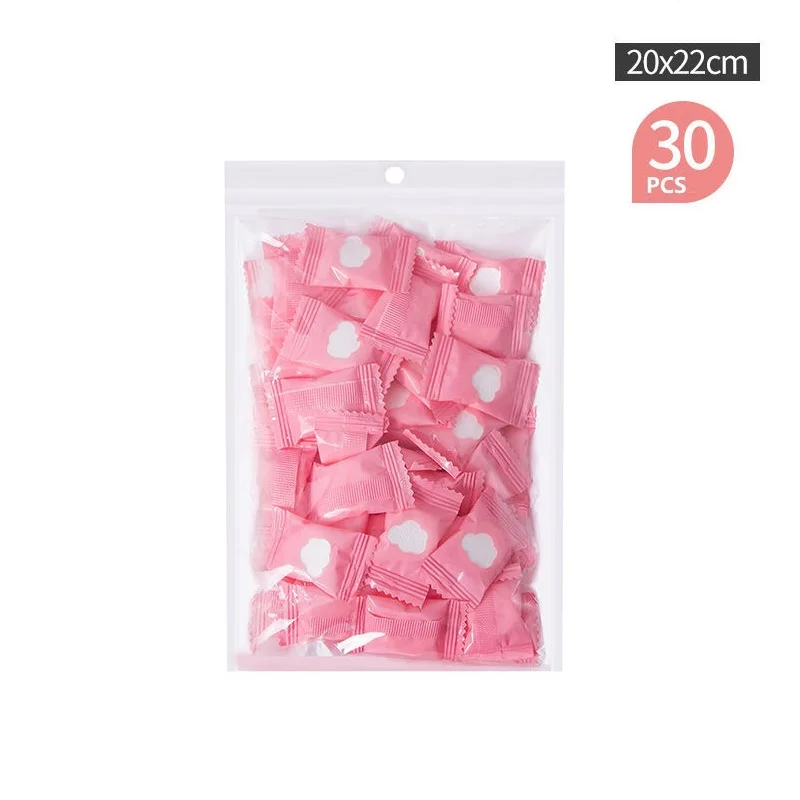 Новый 30 шт. влажные салфетки мини лицевые ткани Портативный сжатое хлопковое