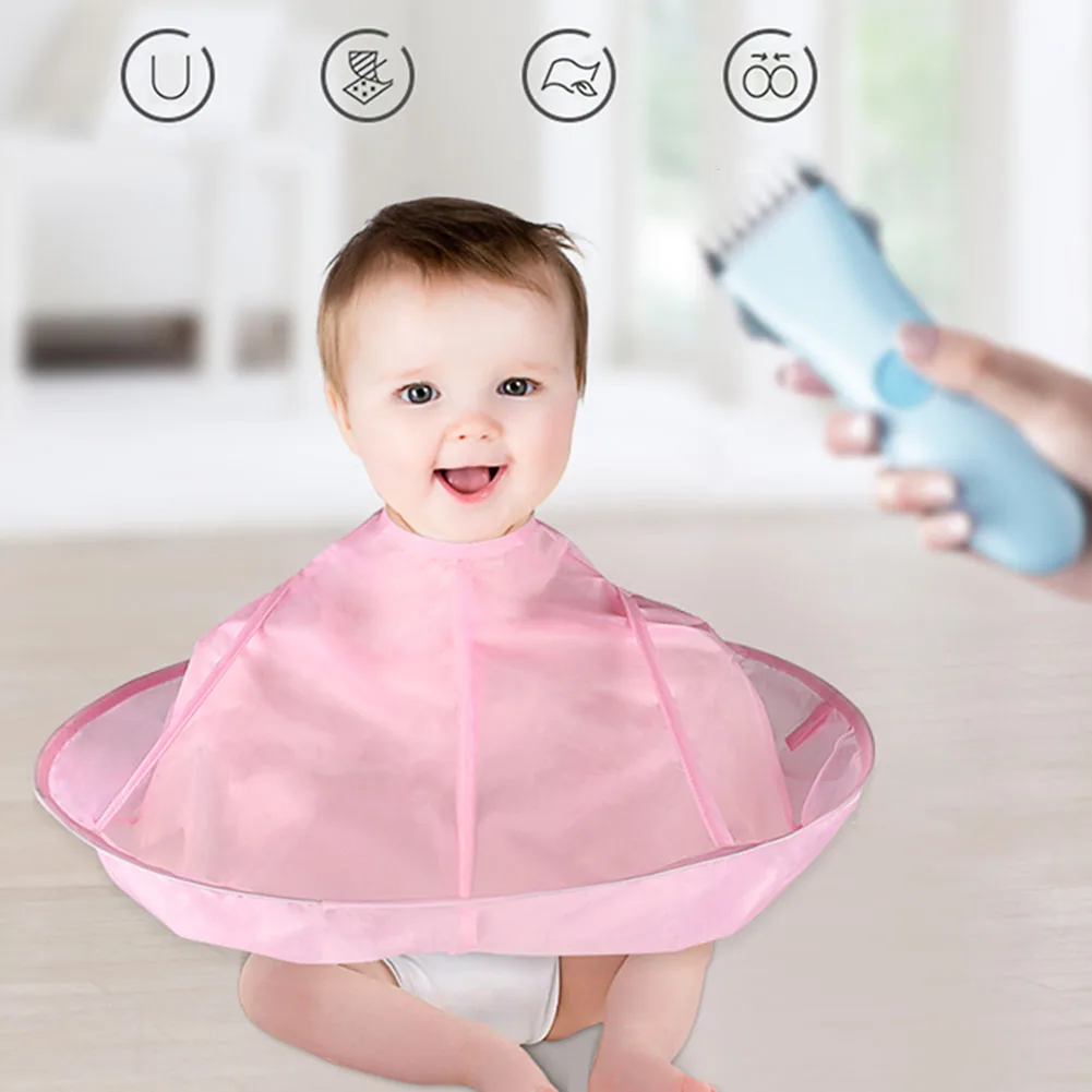 Складной Детский фартук для мытья волос накидка стрижки нагрудники шарф