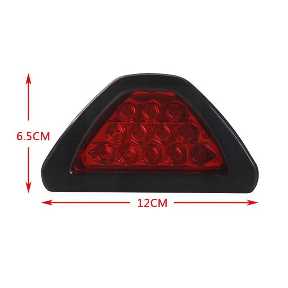 

Athletic General Triangular Form Triangular Rear Brake Fog Of Tail End Lights Brake Light Third The P9W8