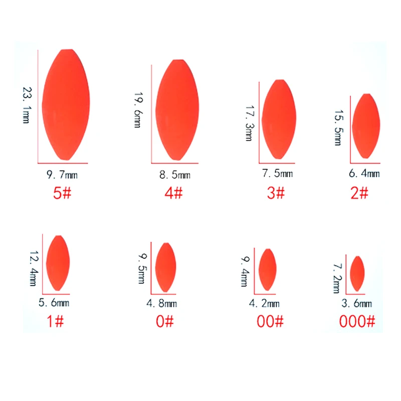 Многоразмерные семизвездочные поплавок для рыбной ловли космические бобы