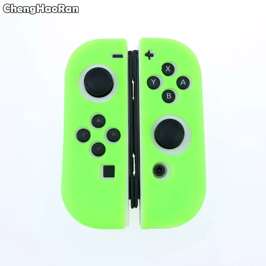 G ChengHaoRan силиконовый резиновый чехол для nintendo Switch контроллер Joy-Con для переключателя NX NS Joycon Grip защитный чехол - Цвет: G