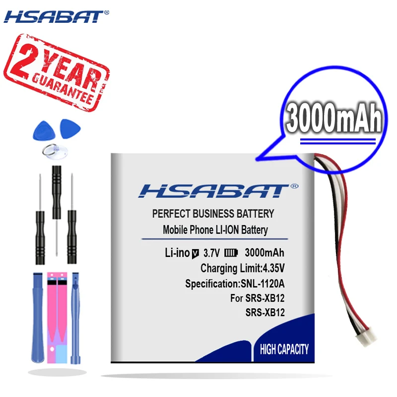 Новое поступление [HSABAT] 3000 мА/ч SF-08 Замена Батарея для Sony SRS-XB10 SRS-XB12 - купить по