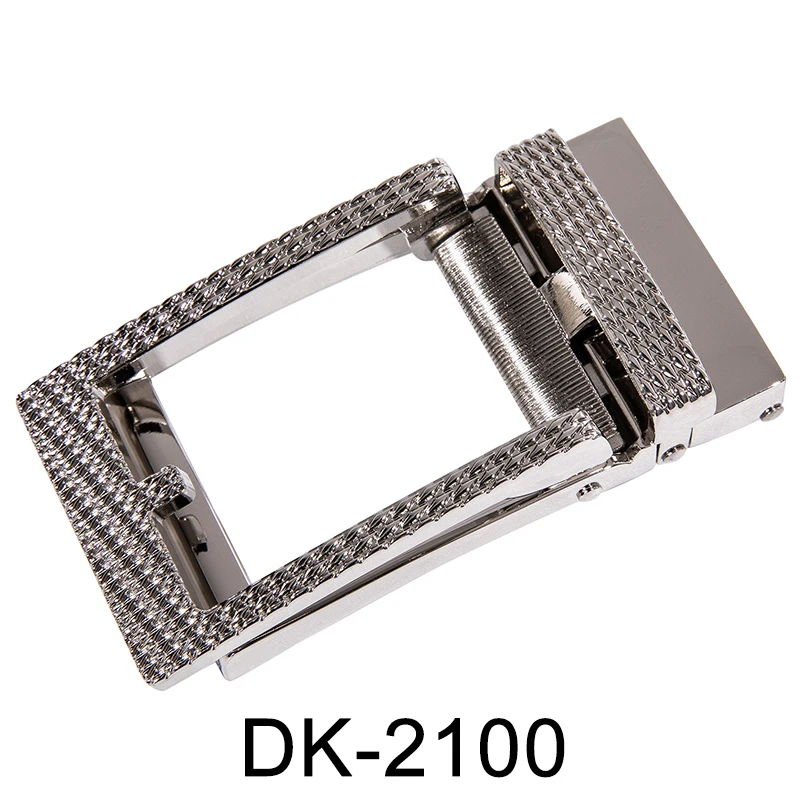 DK-2100 Известный бренд, новые автоматические пряжки для ремней для мужчин, пояс с трещоткой, пряжка для ремня без ремня, подходит для 3,5 см, кожаный ремень с пряжкой - Цвет: DK-2100