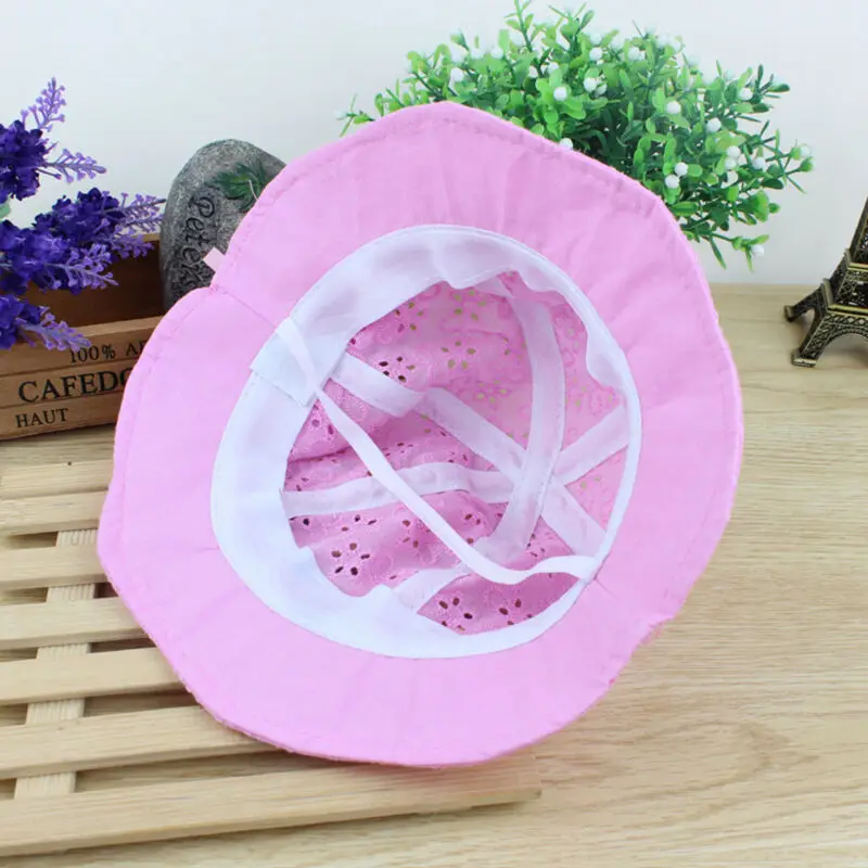 Милая летняя солнечные шляпы девушки хлопковая Солнцезащитная дышащая шапка