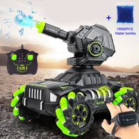 rc car tank toy 4wd remote control drift car rc toy water bomb tank gesture controlled tank toys for children adult kids boy toy