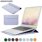 Чехол-подставка для ноутбука Apple Macbook Air 13, Pro 16, 12, 11, 15, чехол для macbook Pro 14, чехол M1 A2442, A2485
