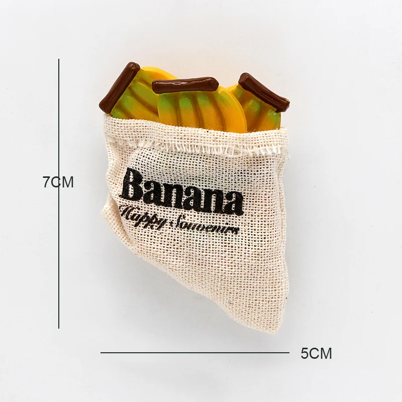 Имитация еды 3D магниты на холодильник магнитная наклейка фрукты хлеб дракон Хами