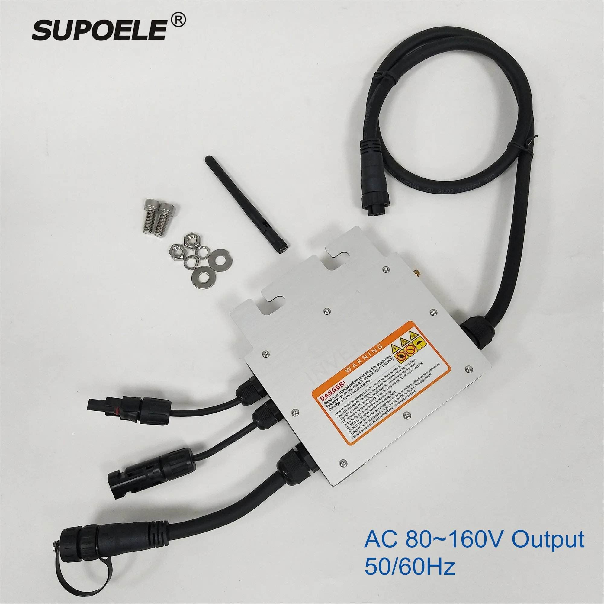 Водонепроницаемый микроинвертор с солнечной сеткой 200 Вт 250 300 350 на сетчатом