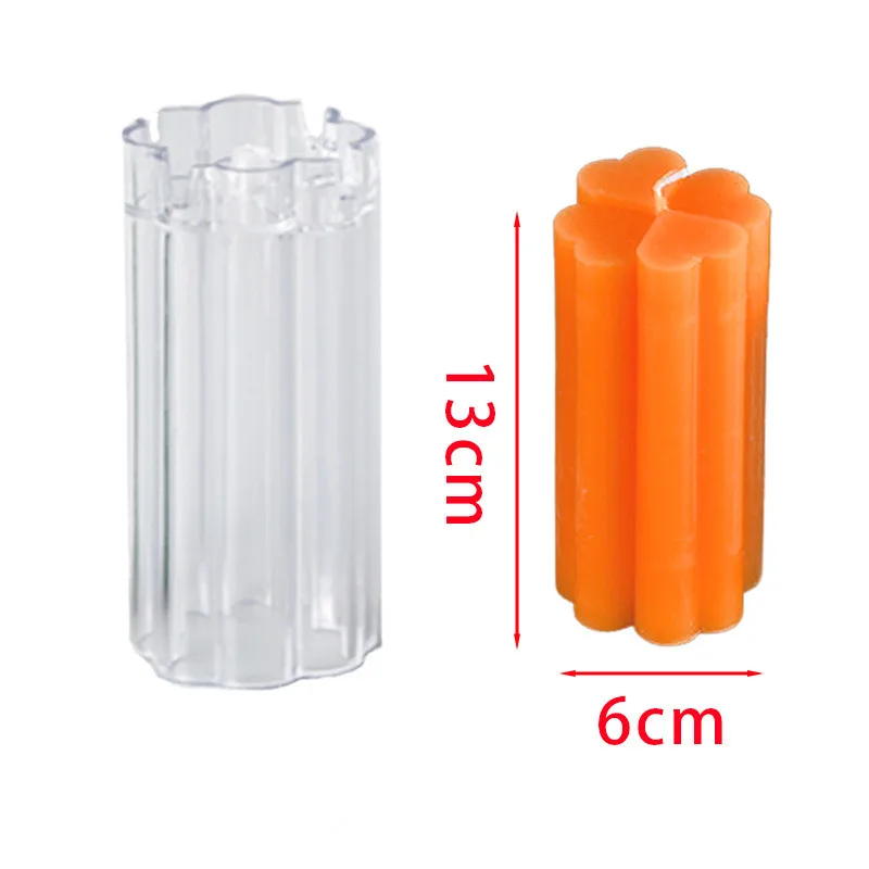 Лампы в форме свечи прессформы 3d цветок сливы &quotсделай сам&quot гипса гипсовые