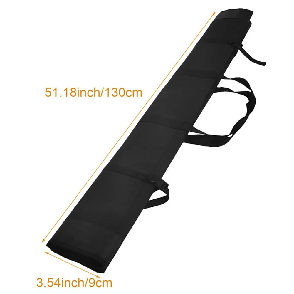 

1pc 130cm Soft Fishing Portable Multifunction Bags Rod Carier Bag Tackle Tool Storage Bag For 4 Rods Two Exterior Pockets