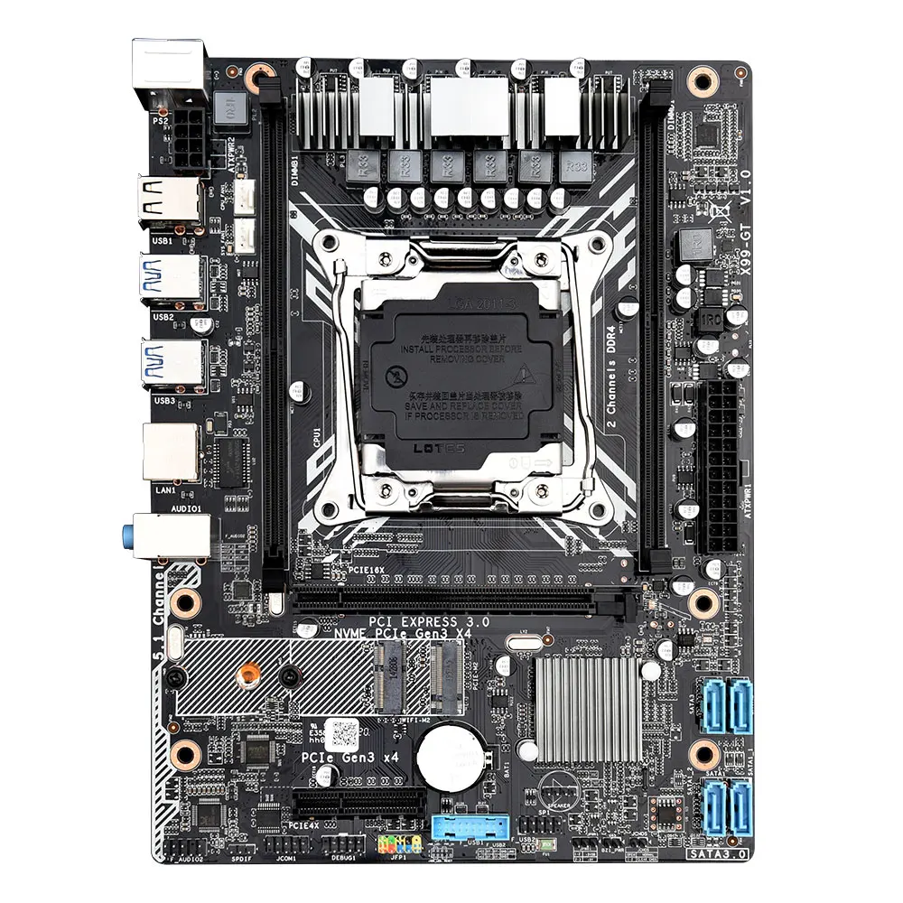 JINGSHA X99 GT набор материнских плат с Ксеон E5 2620 V3 и 2*16 ГБ = 32 Гб DDR4 2133 МГц ECC REG