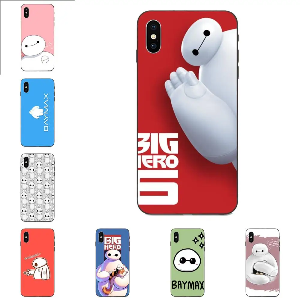Милый большой герой Baymax для Huawei nova 2 2S 3i 4 4e 5i Y3 Y5 II Y6 Y7 Y9 Lite Plus Prime Pro 2017 2018 2019 Мягкая