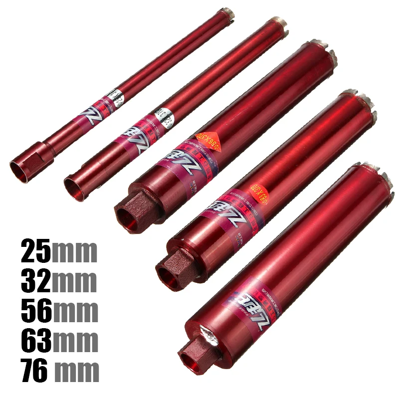 Алмазное буровое долото 370 мм набор водяных сверл для отверстий кондиционера