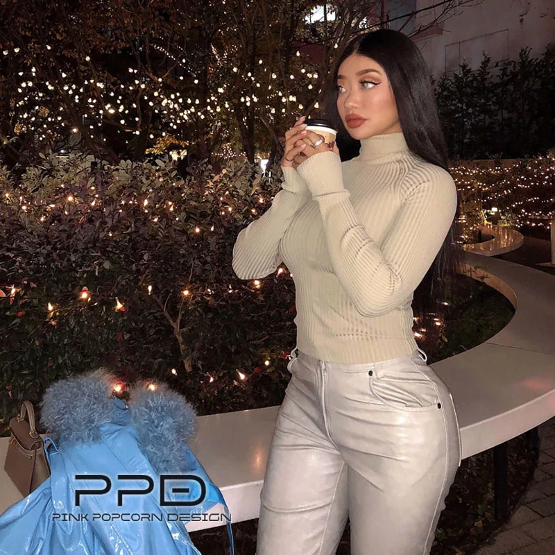 5 цветов сверхэластичные с одной цветной нитью маленький воротник высоким