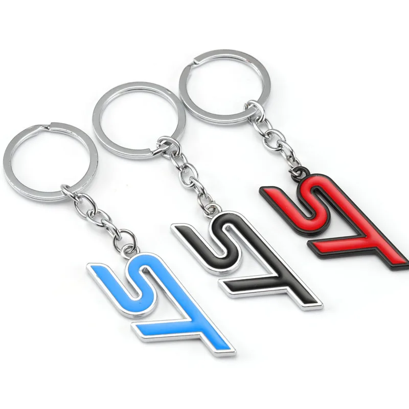 Автомобильный брелок ST Badge металлический для ключей кольцо-держатель Ford логотип