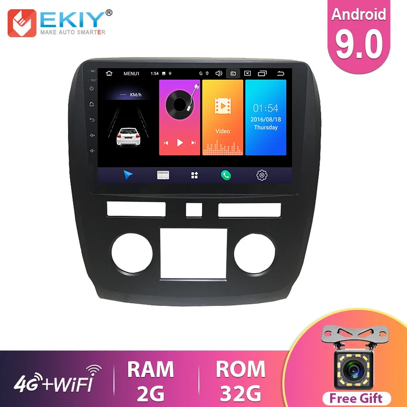

EKIY IPS Android 9,0 автомобильное радио для Honda City 2008-2013 навигация GPS Мультимедиа Видео плеер стерео 2 Din DVD BT RDS головное устройство