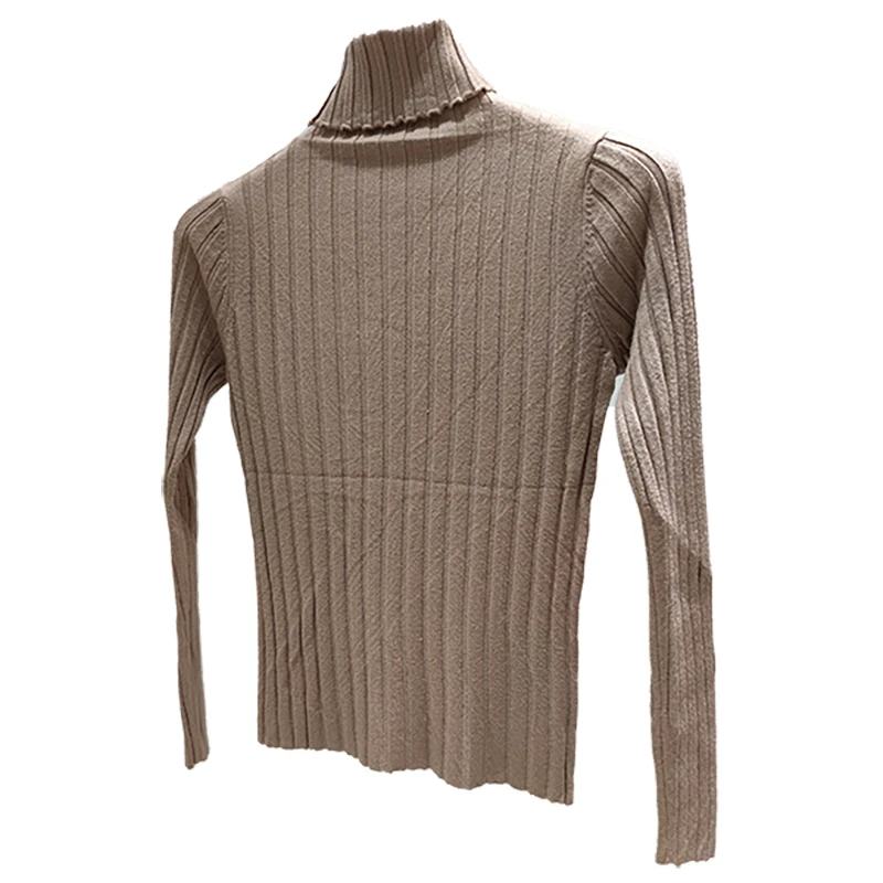 Women Autumn Winter Knitted Sweaters Korean Slim Ribbed Jumper 2020 Casual Solid Long Sleeve