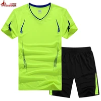 tracksuit men m9xl summer mens sets t shirtsshorts two pieces running sport suit male joggering volleyball sportswear clothes