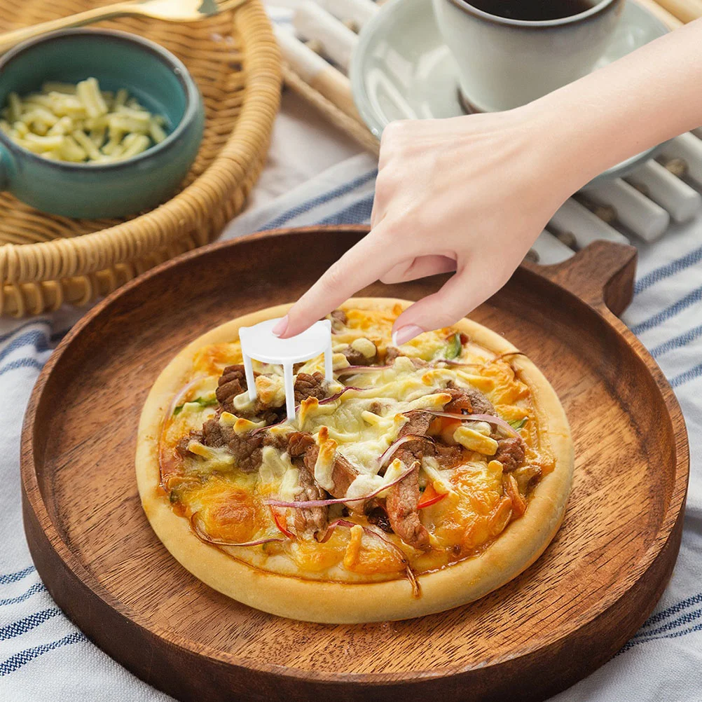 200pcs Multipurpose Fixing Stands Pizza Supports for Home Restaurant (White) | Дом и сад