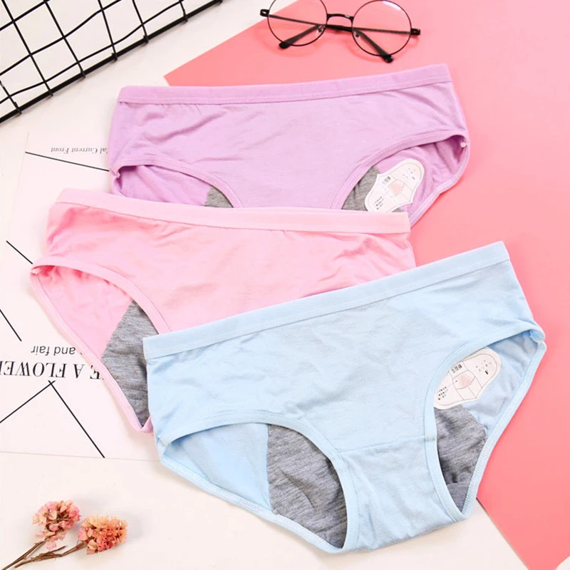 Женские хлопковые трусики женское белье герметичные менструальные