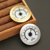 round precision humidor cigar hygrometer mini portable mechanical accurate humidor hygrometer humidity gauge cigars accessories