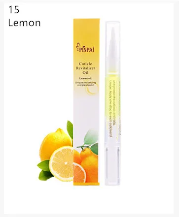 Lemon 1 шт., алоэ, питательная масляная ручка для ногтей, лечение кутикулы, восстанавливающее масло, предотвращающее появление Agnail, маникюрные инструменты для ухода за ногтями, Прямая поставка - Цвет: Lemon