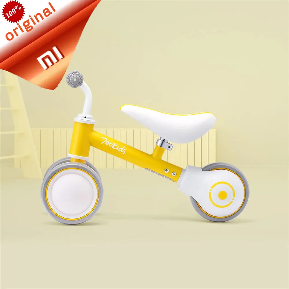 Xiaomi Kids Baby Balance Bike мальчик/девочка 1-2 лет ребенок йо-йо автомобиль без педали ходьба раздвижной велосипед езда на велосипеде на автомобиле