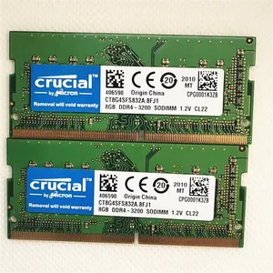 crucial rams ddr4 8gb 3200 sodimm 1 2v laptop memory ddr4 8gb 3200mhz 260pin notebook memoria ddr4 8gb 3200 free global shipping