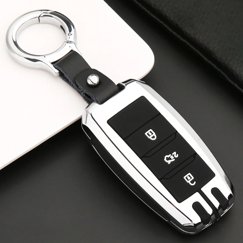 

Car key Case Cover For Changan CS75 CS35 CS15 CS55 PHEV EV Eado DT ET XT RAETON CC Alsvin V7 Oushang CX70 A600 A800 Accessories