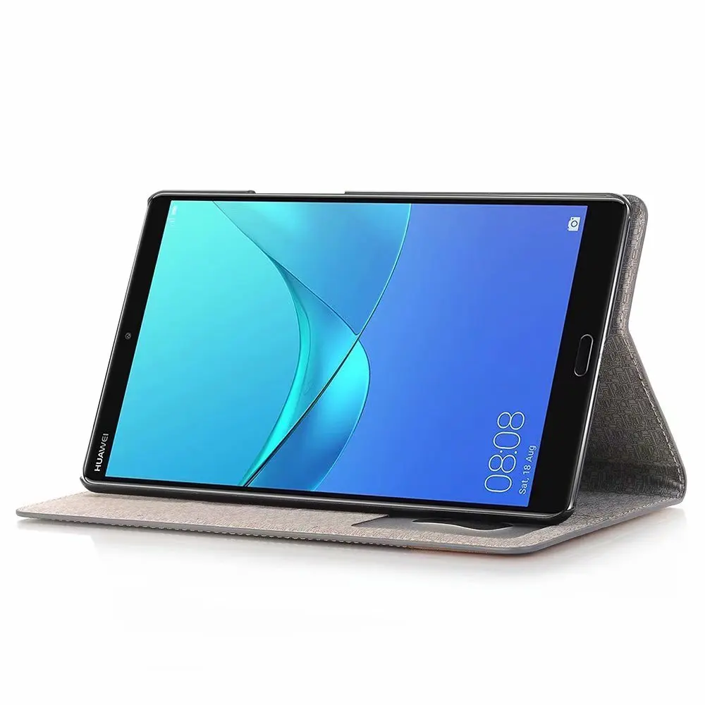 Flip Coque For Huawei MediaPad M5 lite 8.0 JDN2-W09 JDN2-AL00 Case Card Slot PU Leather Fashion Cover M5lite | Компьютеры и офис