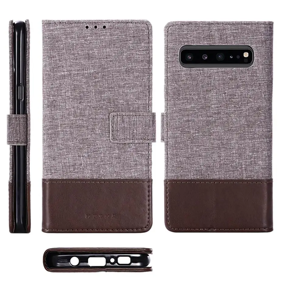 Разноцветные из искусственной кожи с откидной крышкой для samsung S10 S9 S8 A10 A20 A30 A40 A50 A60