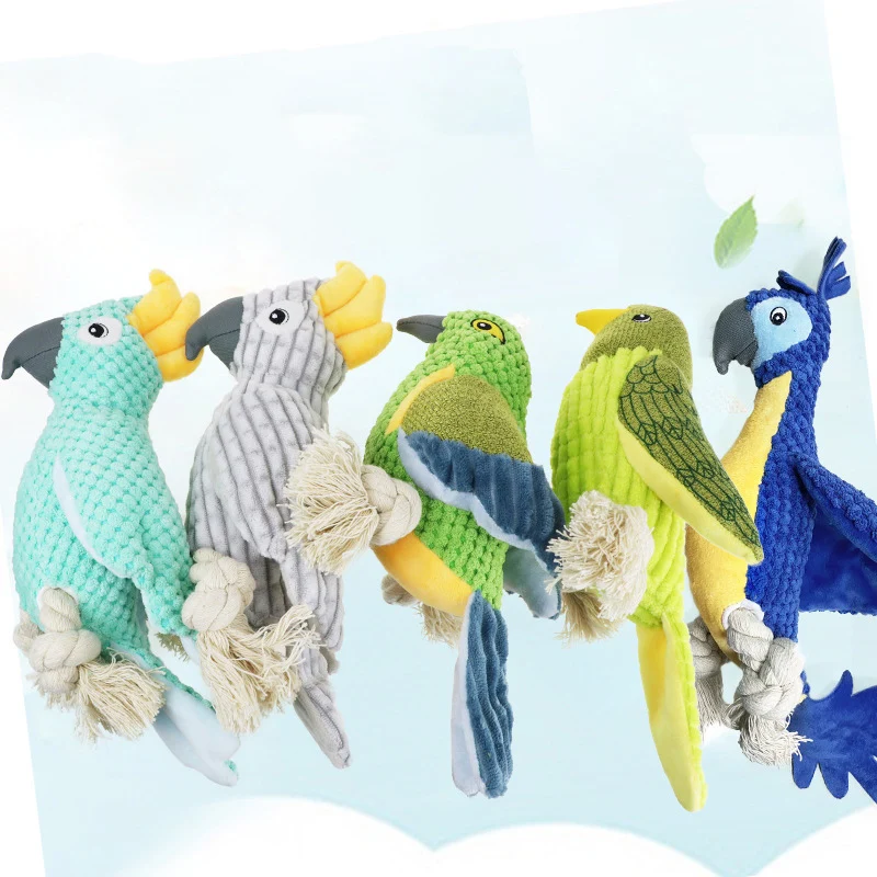 

Игрушка-пазл для домашних животных, интересная Вельветовая игрушка в виде ананаса, со звуком, попугай, птица, моляр, игрушка, устойчивая к ук...