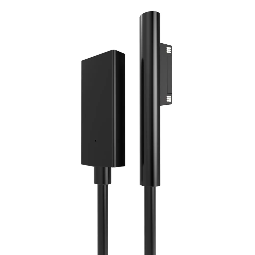 15 в 3 А usb 2.0 Type-C женский блок питания для Microsoft Surface Pro 4 5 6 Go Tablet PD 20 см Кабель-адаптер