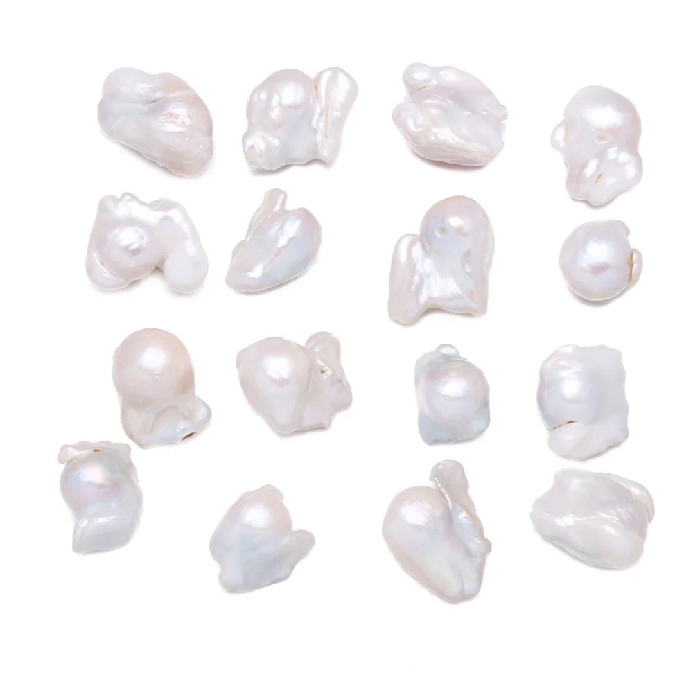 Natural Freshwater Pearl Irregular Pendant Charms For Jewelry Making DIY Necklace Accessories Free Loose Beads | Украшения и
