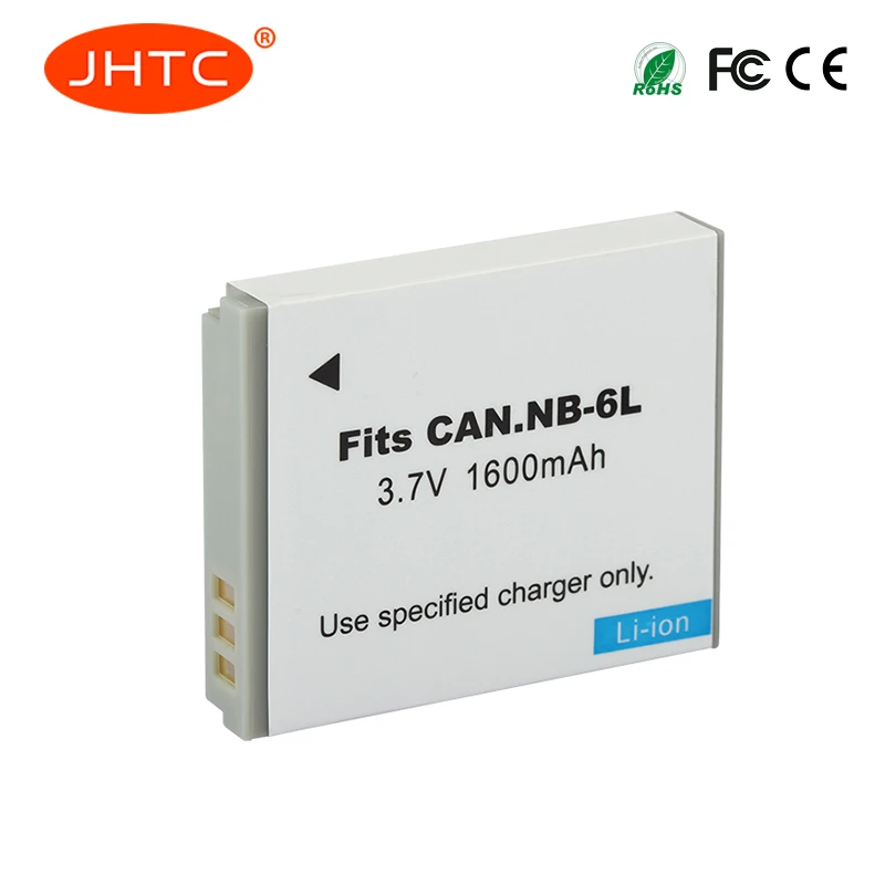 

Nb6l Battery For Camera SX520 HS SX530 SX600 SX610 SX700 SX710 IXUS 85 95 200 210 Battery Camera 1600mAh NB-6L Batteries