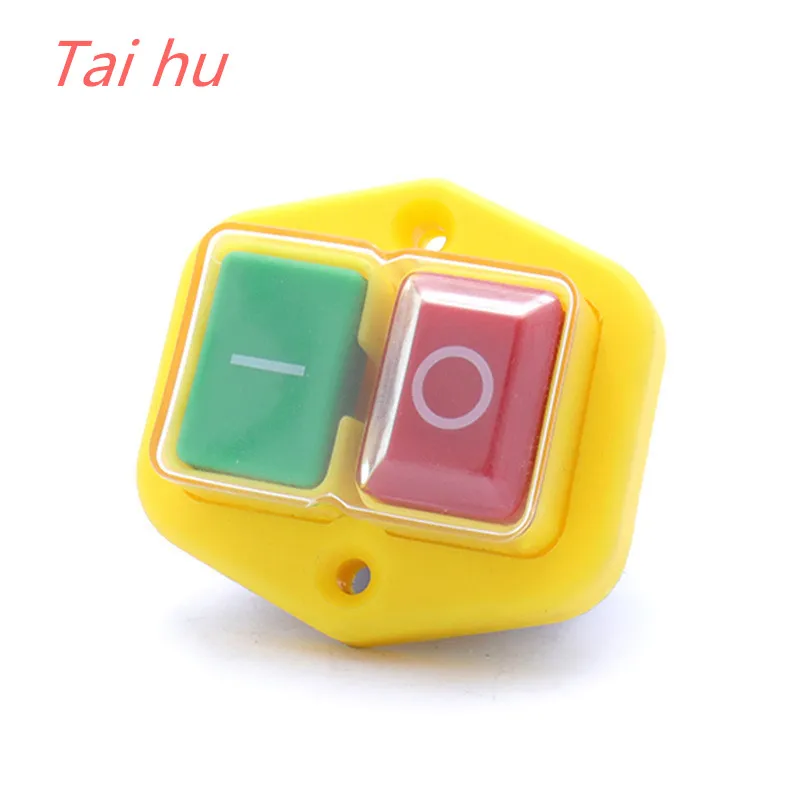 

KJD17B Waterproof button switch 220V-240V 16A 4-pin power tool switch