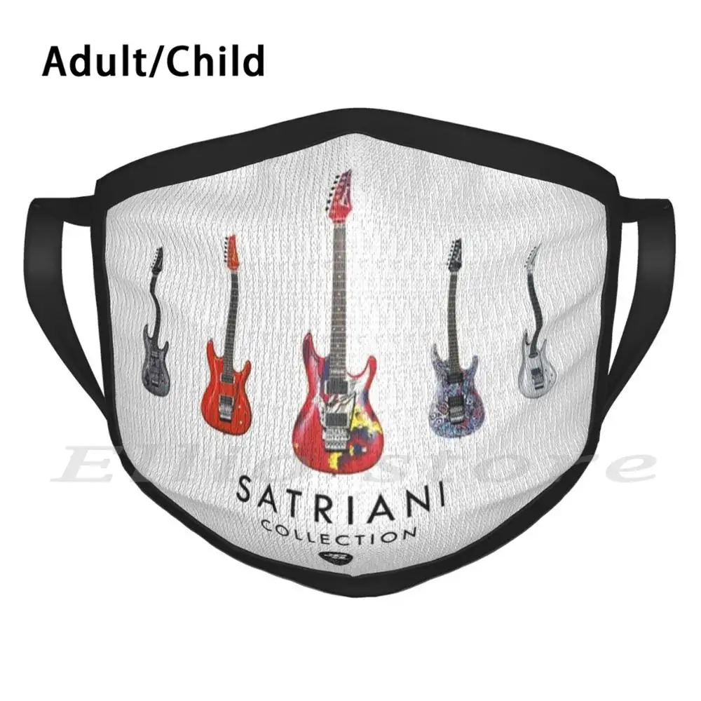 Joe Satriani Набор масок Pm2.5 фильтр моющийся для взрослых детей Diy гитара электрическая