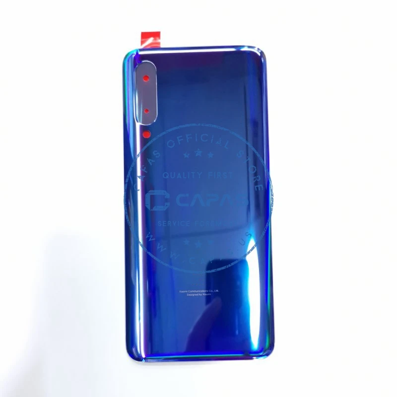 Оригинальная задняя крышка батарейного отсека для Xiaomi Mi 9 стекло + пластик
