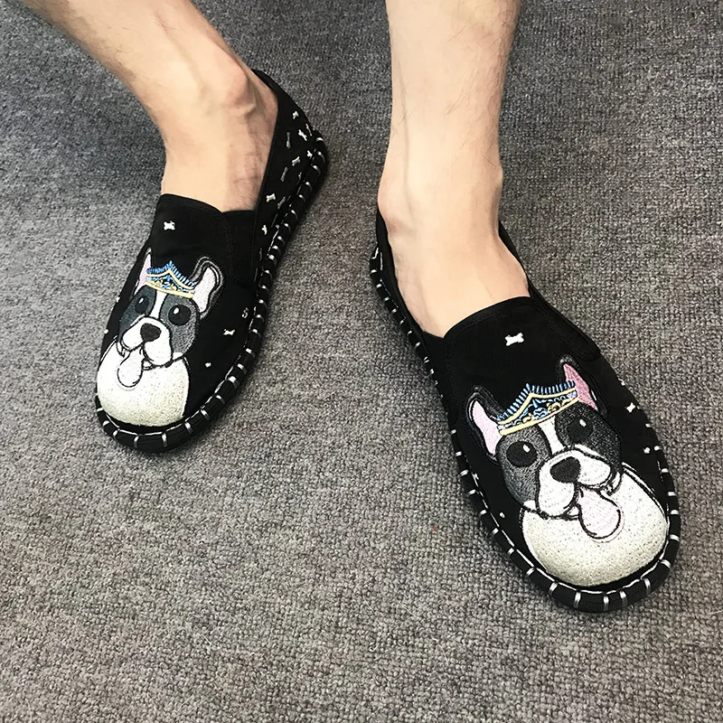 

BJYL Fashion Summer Shoes Men Casual Shoes Large Sizes 36-45 Lightweight Breathable Slip-On Flats 2020 New Men Sneakers M1305